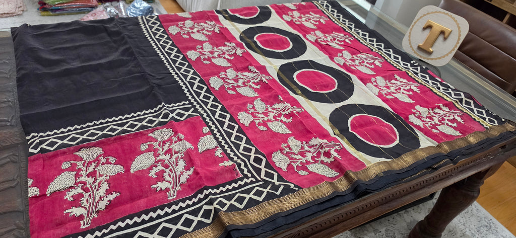 Handloom Maheswari Silk