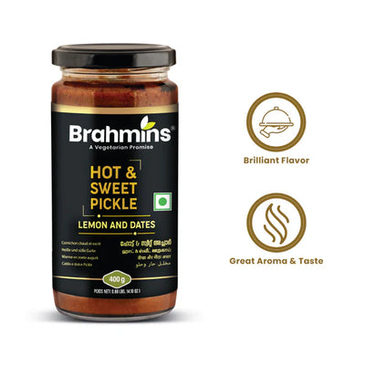 Brahmins Hot & Sweet Pickle