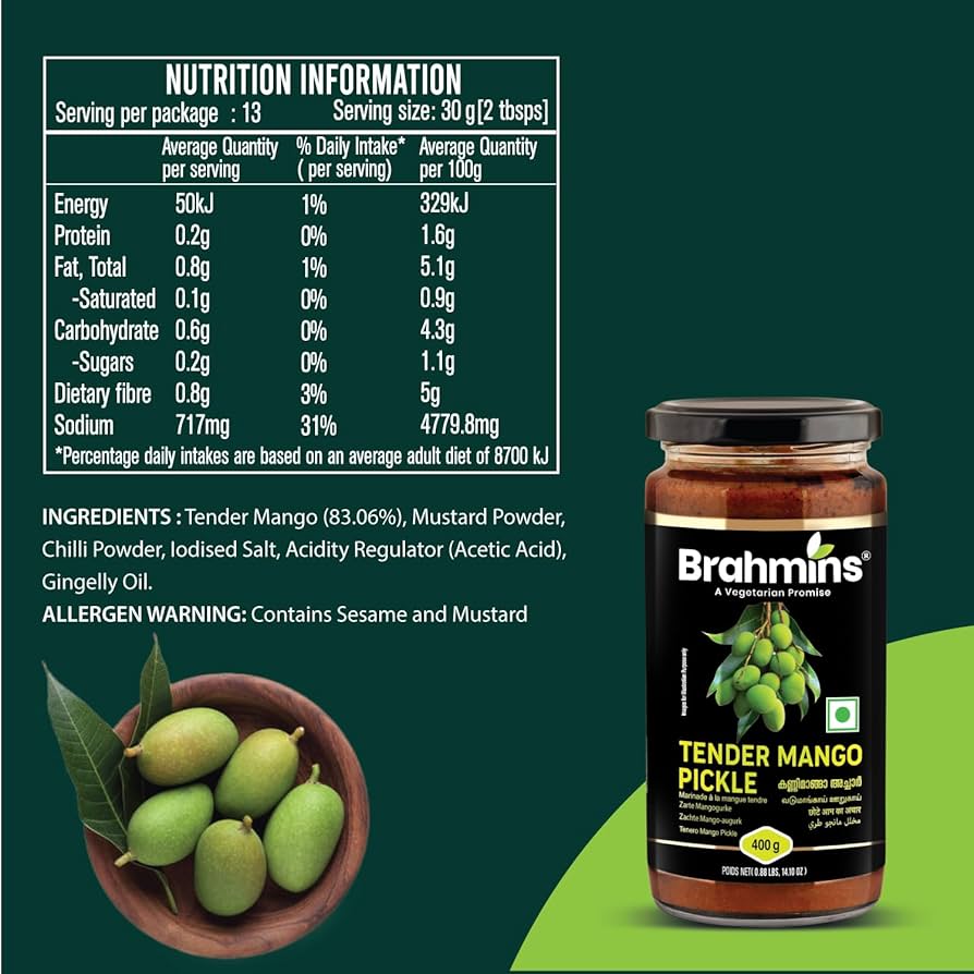 Brahmins Tender Mango Pickle