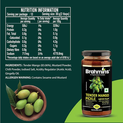 Brahmins Tender Mango Pickle