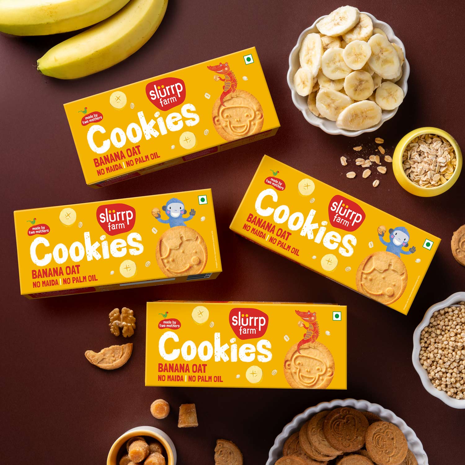 Cookies (Banana Oat)- Slurrp Farm