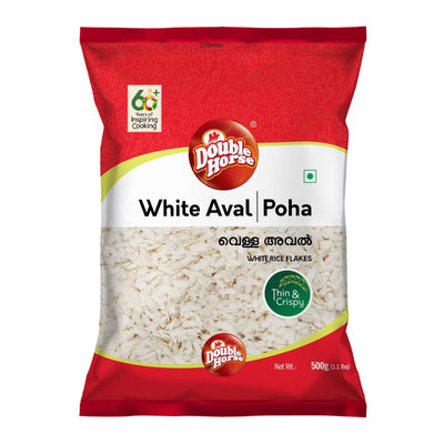 Double Horse White Aval