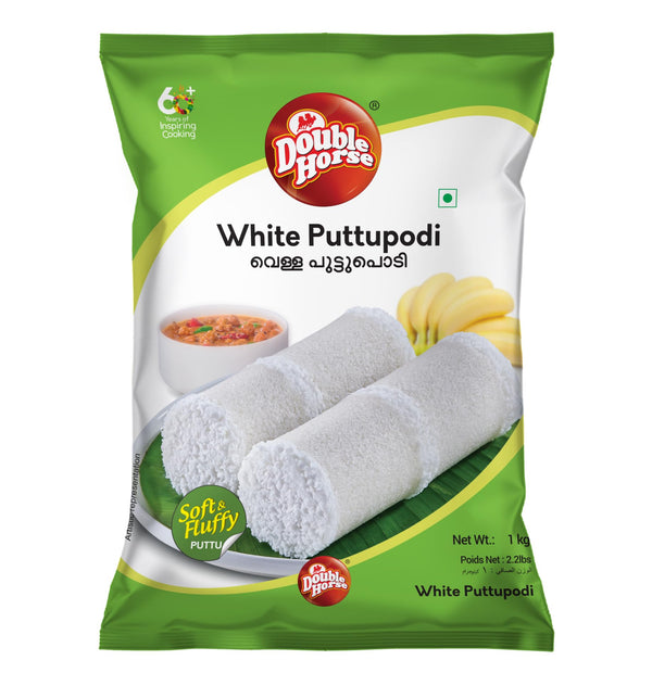 Double Horse White Puttupodi