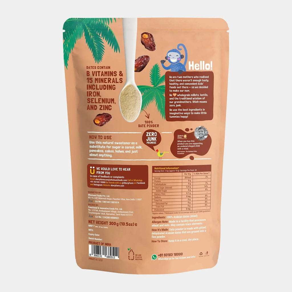 Dates Powder- slurrp Farm