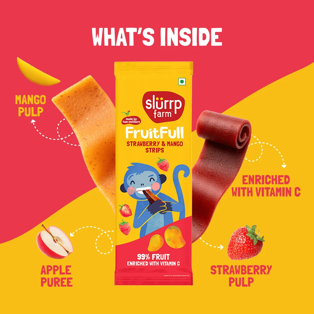 Fruitfull Strips - Snack - Slurrp Farm