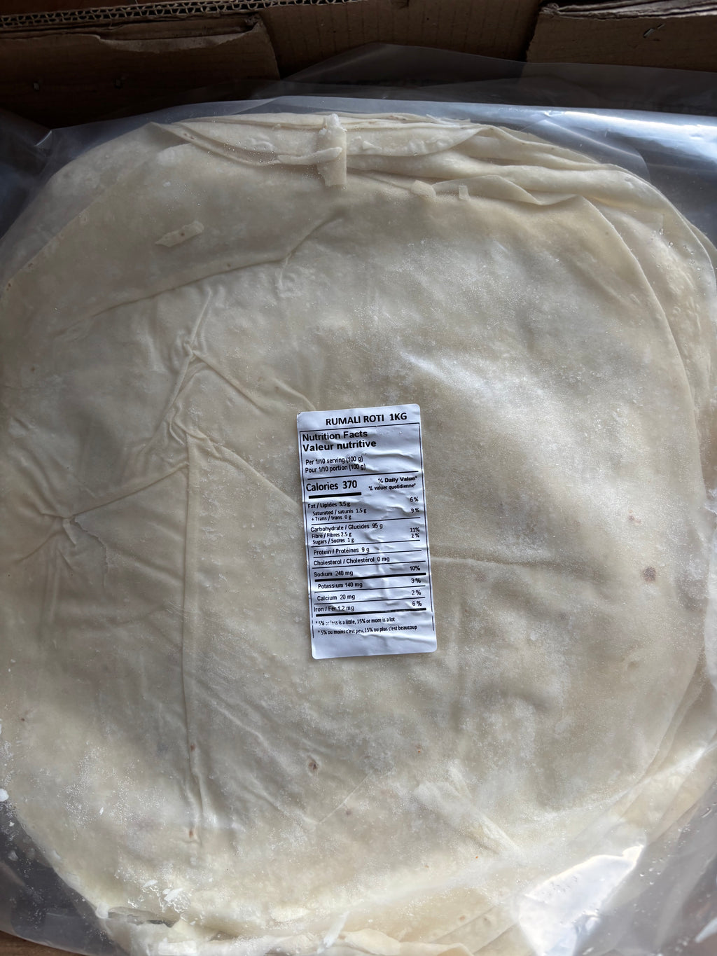Daily Delight Rumali Roti Ready to Eat
