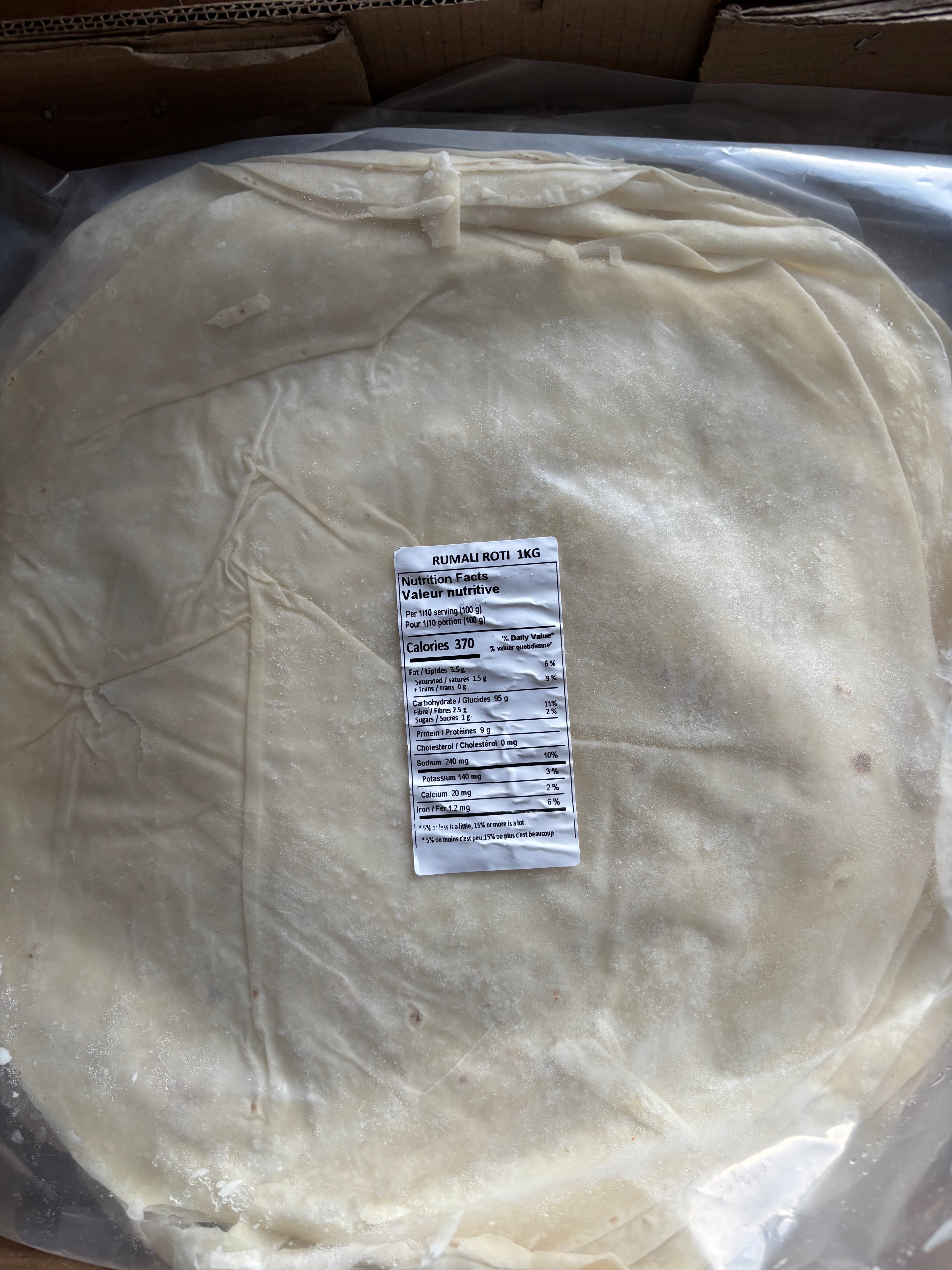Daily Delight Rumali Roti Ready to Eat
