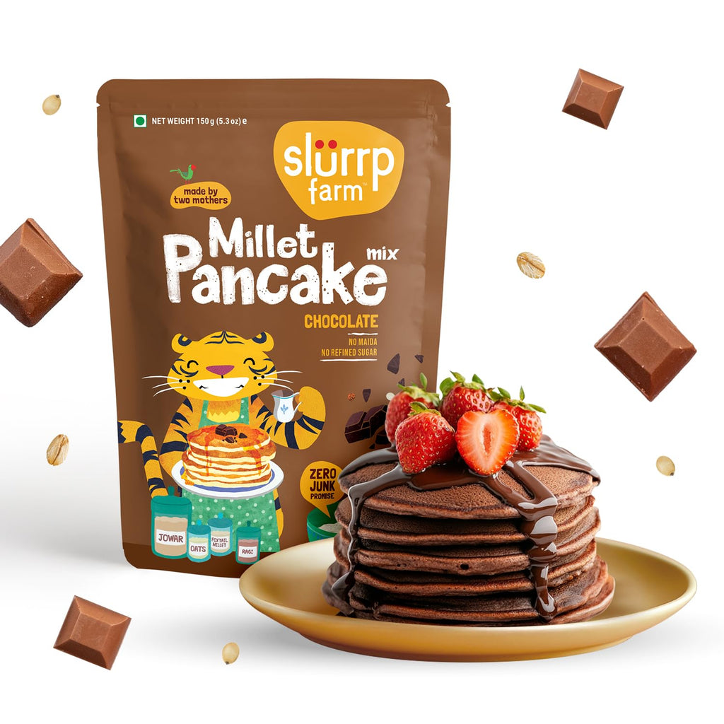 Millet Pancake Mix (Chocolate) - Slurrp Farm