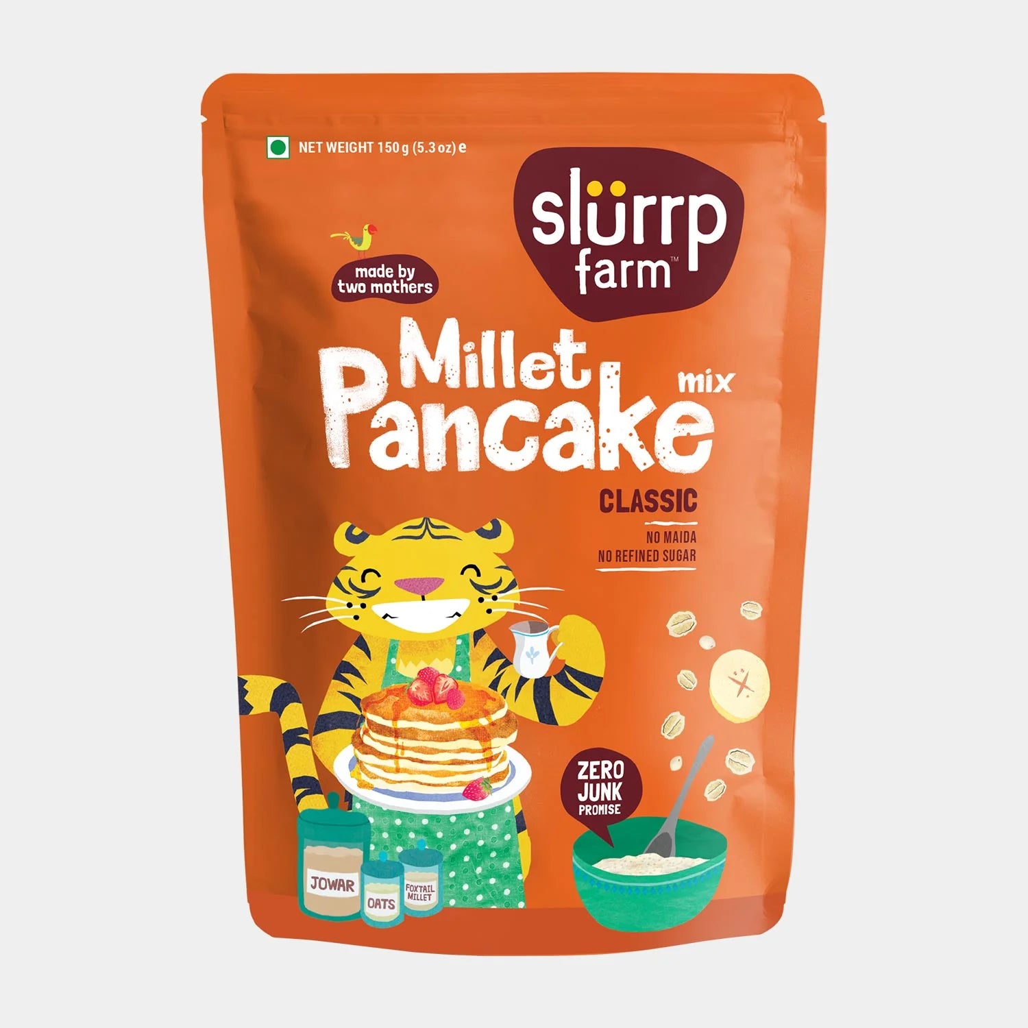 Millet Pancake Mix (Classic) - Slurrp Farm
