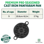 paniyaram pan cast iron
