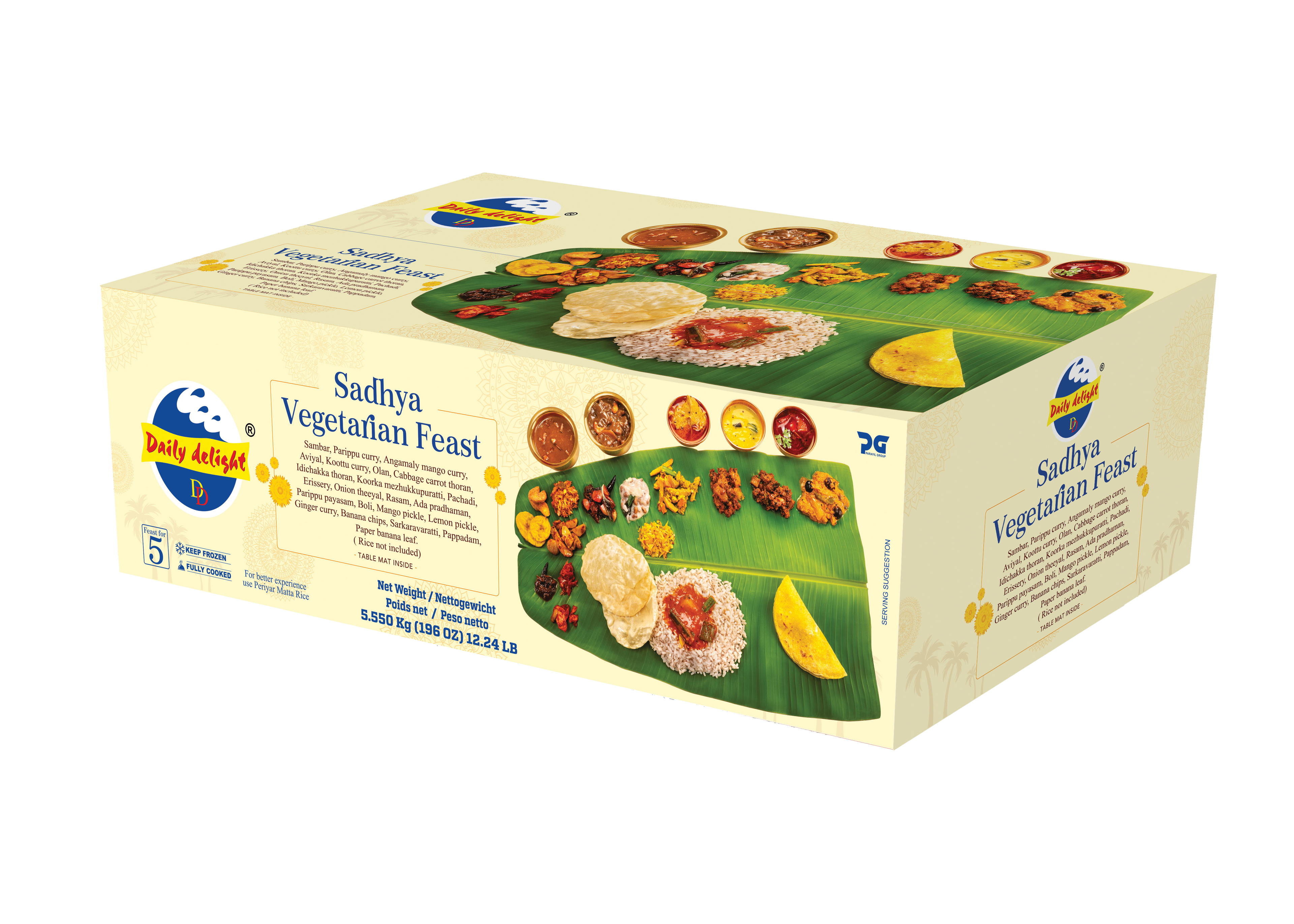 Dailey Delight Onam Sadhya