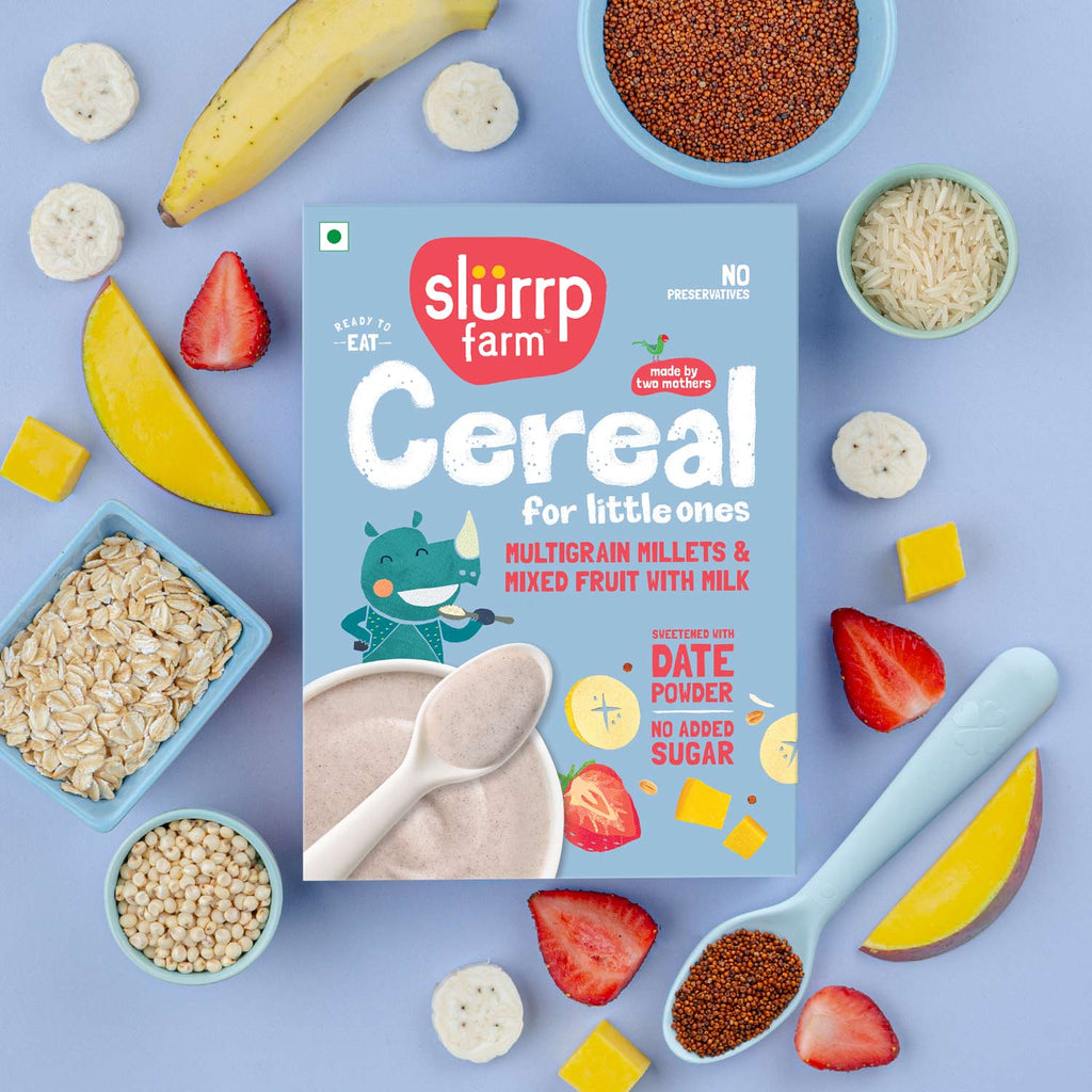 Multigrain Millet with Mixed Fruit Toddler Cereal