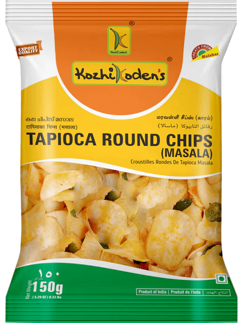 Kozhikoden's Tapioca Chips Round Masala